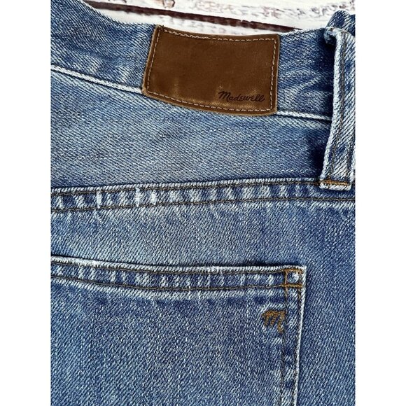 Madewell Jeans Adult 27 Blue Denim Perfect Vintage Distressed Womens - Picture 6 of 12